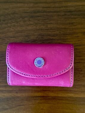 Coach Leather Contact Case